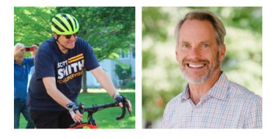 Photos of Republican Scott Smith and Democrat Fred Missel